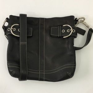 COACH Leather Crossbody Handbag